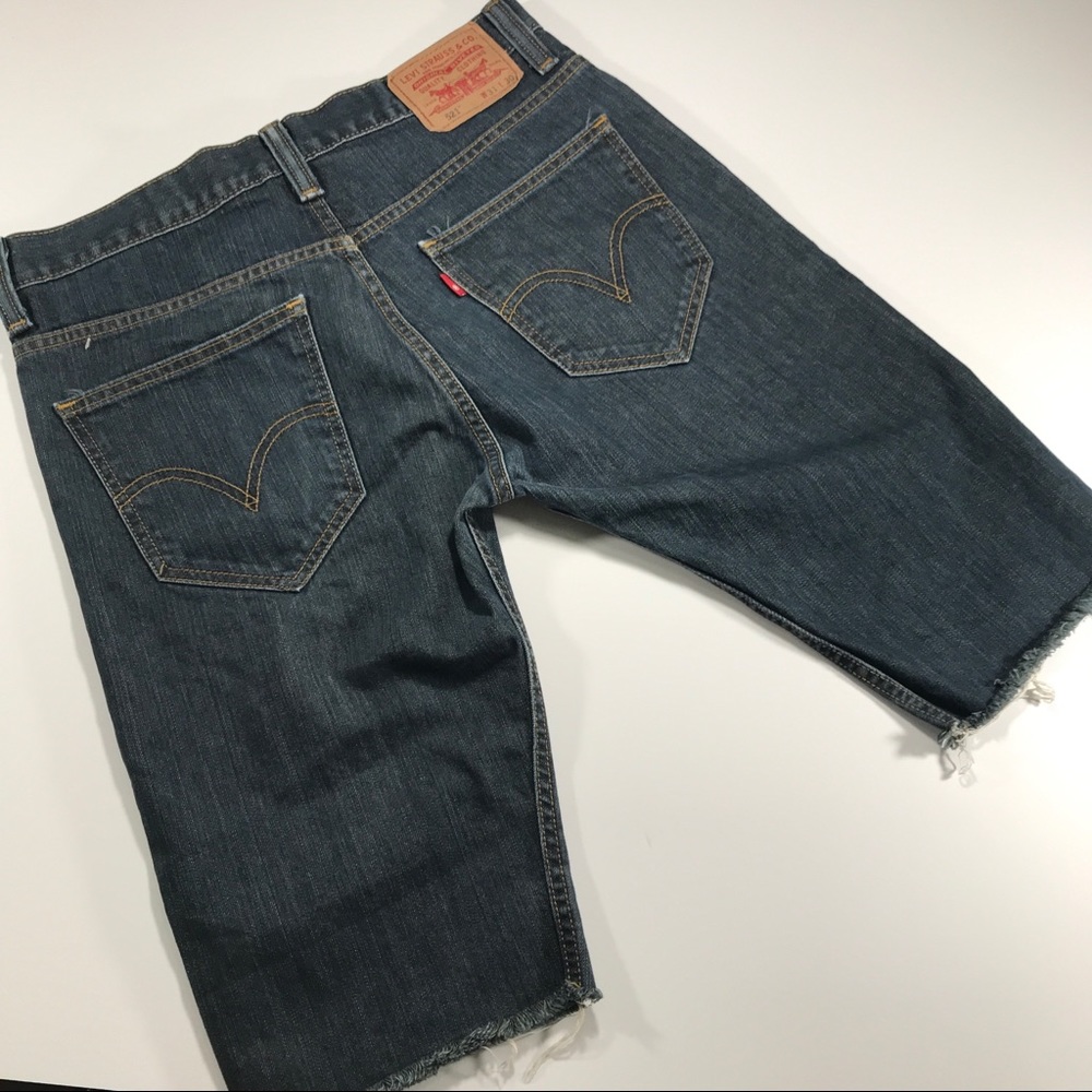 Levi’s 521 men’s shorts size 31 cut off